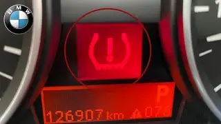 Сброс ошибки давления в шинах BMW E87