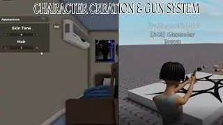 [FREE] REALISTIC CHARACTER CREATION AND GUN SYSTEM [ROBLOX]