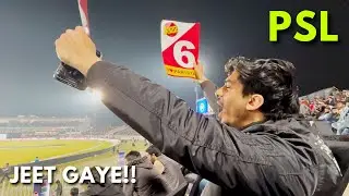 Finally PSL match dekhny Pindi Stadium Chaly Gaye 😱