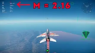 Overclocked to Mach 2 in War Thunder. Разогнался до 2 махов в Вар Тандере.
