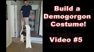 Make your own Demogorgon #5. How to create a Halloween costume: DIY and build a great cosplay!