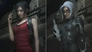 Ada Wong As Felicia Hardy - RE2 Remake Ada Black Cat Mod Gameplay (Resident Evil 2 Remake)