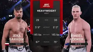 Jeka Saragih vs Daan Hooker Full Fight #ufc305