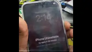 Iphone 13 Pro Max Unavailable Lock Screen