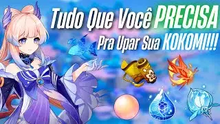 PREPARE-SE AGORA!!! Pre-Farm Completo da Kokomi - Materiais de Ascensão, Armas, Artefatos e MAIS!!