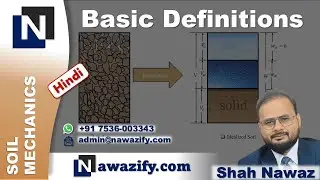 Basic Definition (Soil Mechanics) Hindi