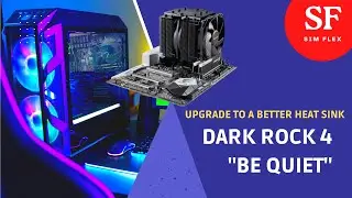 How to replace computer heat sink! Dark Rock 4 AM4 socket motherbaords