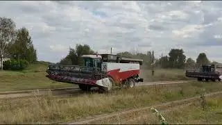 Комбайны.