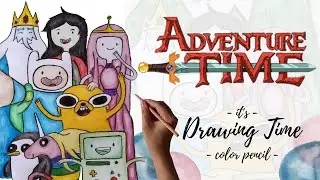 Adventure Time | Color Pencil Drawing, Time-Lapse