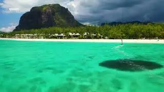 3 minutes of Mauritius Aerial Relaxation  4K Nature Video