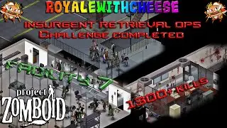 Project Zomboid Facility 7 Insurgent Mode Completed! Full Run No Cheats Or Cuts!
