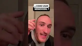 👉 Como USAR 👀👉MINOXIDIL👑✂️ #calviciefeminina #minoxidil #crecimientodecabello #alopecia