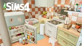 Beauty Vlogger Korean Apartment | CC+ | ASMR Speedbuild | The Sims 4