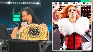 Rhea Ripley SHOOTS on Defeating Becky Lynch at WWE WrestleMania 40 | Panic Attack Before Match