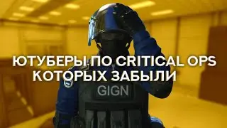 Ютуберы по Critical ops которых забыли...