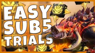 Dauntless Flameborn Quillshot trials - EASIEST sub 5 build and guide