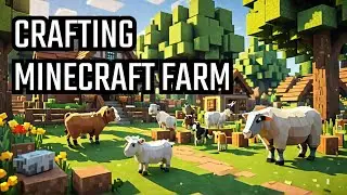 Minecraft Bedrock 1.20 Realm Survival EP 1 Starting a animal farm