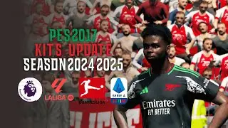 PES 2017 KITSPACK UPDATE 2024-2025