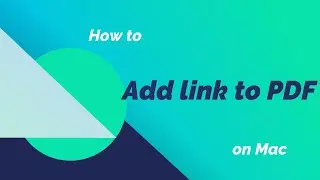 How to Add Link to PDF on Mac | PDFelement 7