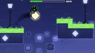 Geometry Dash (Hard) Les Go - by Unzor [4K/60FPS]