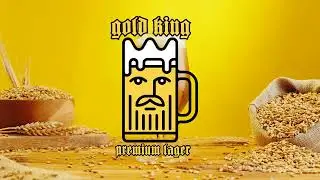 Gold King premium lager - Product Video