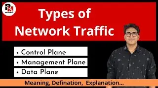 What is Network Traffic in Networking | Control Plane, Management Plane and Data Plane Traffic |