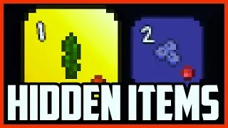 Terraria Hidden Items - Golden & Crystal Chests! Secret Unobtainable Items In Terraria 1.3.1 Update