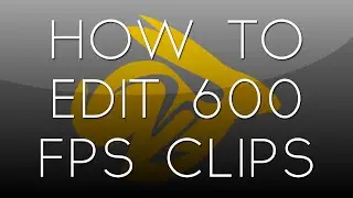 After Effects Tutorial: How To Edit 600 FPS Clips