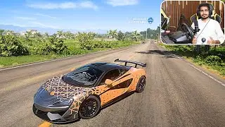 McLaren 620R - Off-Road Adventure | Forza Horizon 5 | Logitech g29 gameplay