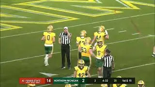 Ferris State Football vs Northern Michigan - Highlights and Scoring Plays
