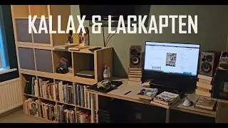 IKEA Kallax LAGKAPTEN desk combo