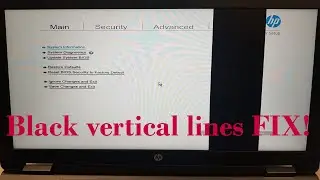 FIX: Black Vertical Line on Laptop Screen