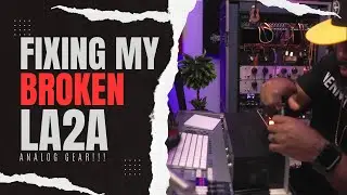 My Hardware LA2A Compressor Passes Audio But No Compression!! 😤