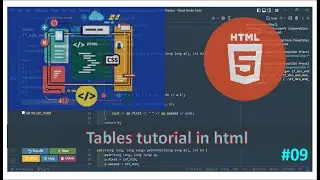 tables tutorial in html || html tutorial in hindi/urdu#09