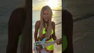 On A Beach by Dominique (pizza)