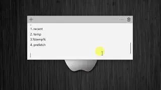 Clean Junk Files in Computer Using RUN Commands | Windows PC Cleaner