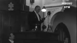 Mustafa Kemal Atatürk'ün TBMM deki ilk konuşması ve cumhuriyet ile ilgili sözleri