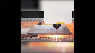 Gweike Высокая мощность 8000W LF3015GA Оптоволоконный лазерный станок обзор оборудования