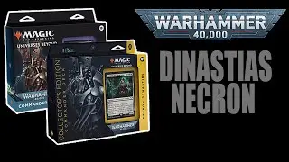 DINASTIAS NECRON - Commander Warhammer 40k