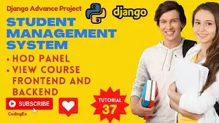 View Course (Frontend & Backend) | Python Django Tutorial | Student Management System