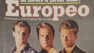 Lettura di EUROPEO n.32/33 -1982 ("E' proprio questo il maschio '82?"; pubblicità di sigarette).