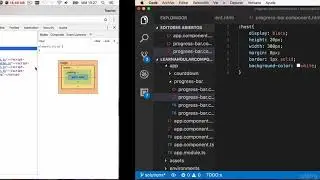 Progress bar component: Component styles (:host)
