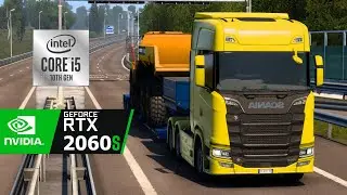 EURO TRUCK SIMULATOR 2 - RTX 2060 SUPER + i5 10400f + 32 GB RAM | 2023