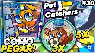 COMO PEGAR TODAS os SILVERS e SHINES do Pet Catchers do EVENTO THE GAMES do ROBLOX!