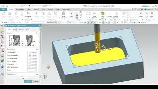 Siemens NX 11 CAM Tutorial | CNC Programming Step-by-Step | 