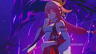 yaemiko Genshin Impact (edit) twixtor 