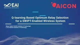 Q-learning Based Optimum Relay Selection for a SWIPT-Enabled Wireless System