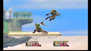 Super Smash Bros Legacy TE 2.0 Link VS Skyward Sword Link