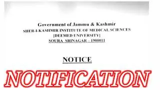 Govt Of Jammu Kashmir Sher I Kashmir Institute of Madical Science