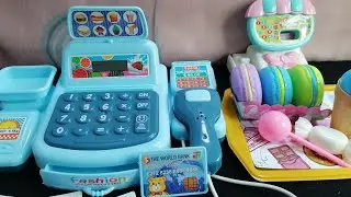 Satisfying with Unboxing CASH REGISTER and sweets / ASMR